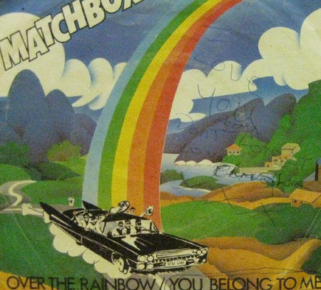 Matchbox-Over The Rainbow/You Belong To Me-Magnet-7" Vinyl