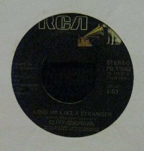 Cliff Cochran-Love Me Like A Stranger-RCA-7" Vinyl