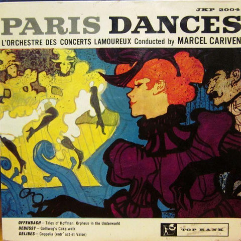 Offenbach/Debussy-Paris Dances-Top Rank-7" Vinyl