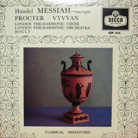 Handel-Excerpts From Messiah-Decca-7" Vinyl