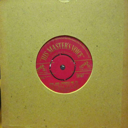 Cavatina/Mozart-Porgi Amor/Dove Sono-HMV-7" Vinyl