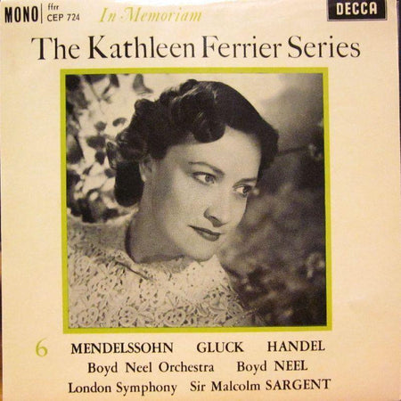 Kathleen Ferrier-The Series No.6-Decca-7" Vinyl
