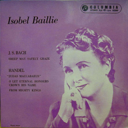 Bach/Handel-Sheep May Safely Graze-Columbia-7" Vinyl