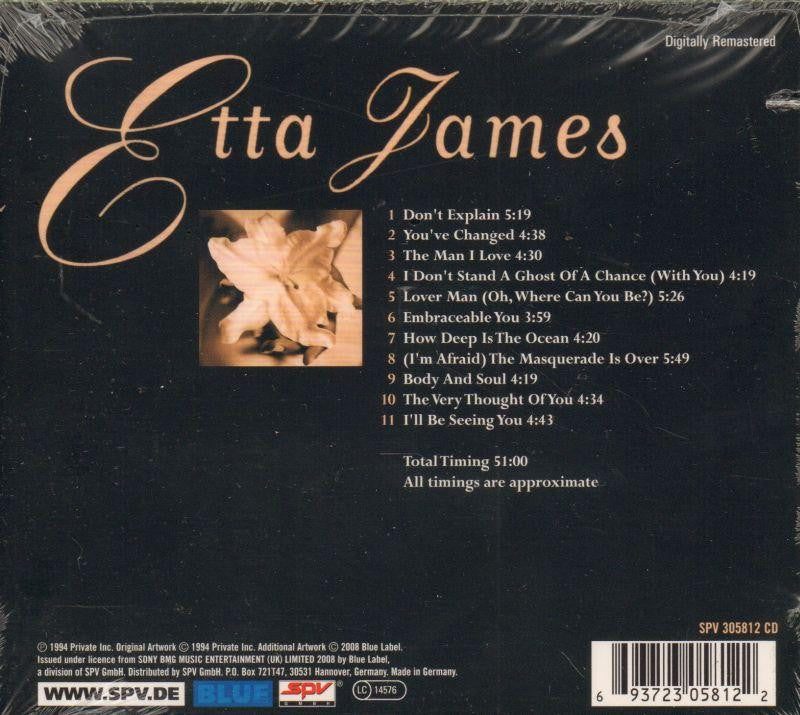 Etta James-Mystery Lady-CD Album-Like New