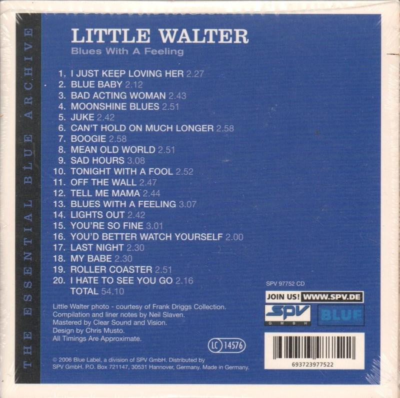 Blues With A Feeling-CD Album-New & Sealed