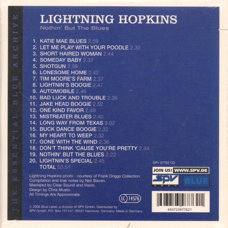 Nothin' But The Blues-CD Album-Like New