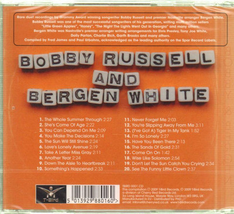 Bobby & Bergen-CD Album-New & Sealed