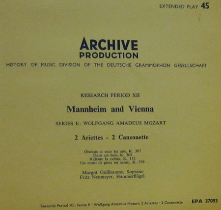 The Spanish Masters-Research Period IV: The High Renaissance (Series L)-Deutsche Grammophon-7" Vinyl