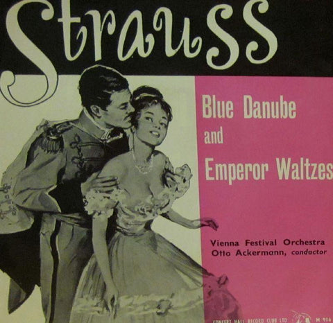 Johann Strauss-Blue Danube-Concert Hall-7" Vinyl