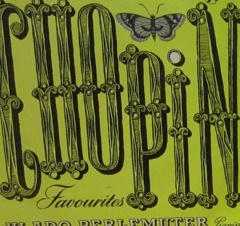 Chopin-Favourites Vlado Perlemuter-Concert Hall-7" Vinyl