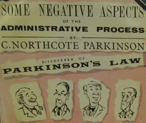 Northcote Parkinson-Some Negative Aspects-Jupiter-7" Vinyl