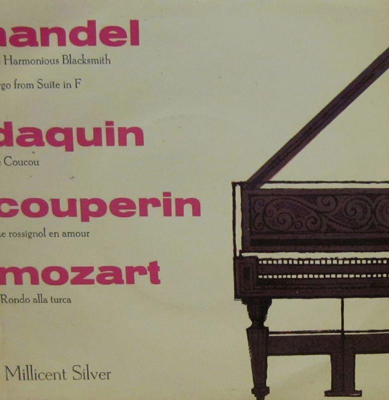Millicent Silver-Harpsichord Favourites-ARC-7" Vinyl