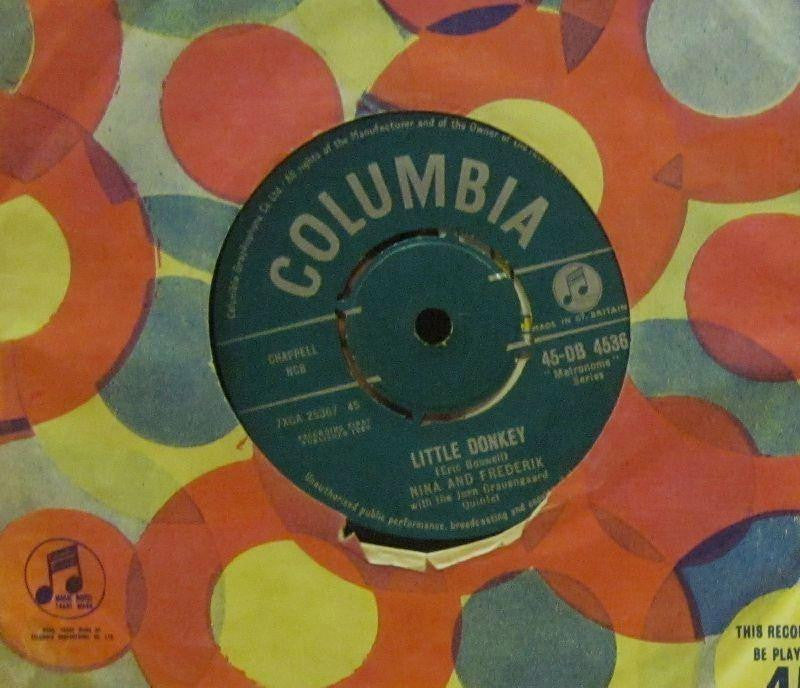 Nina & Frederik-Little Donkey-Columbia-7" Vinyl
