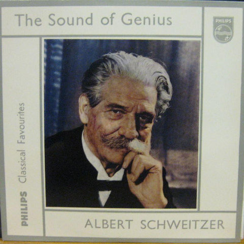 Schweitzer/Bach-The Sound Of A Genius-Philips-7" Vinyl