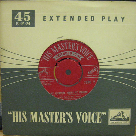 Frederick Schauwecker-Die Allmacht-HMV-7" Vinyl