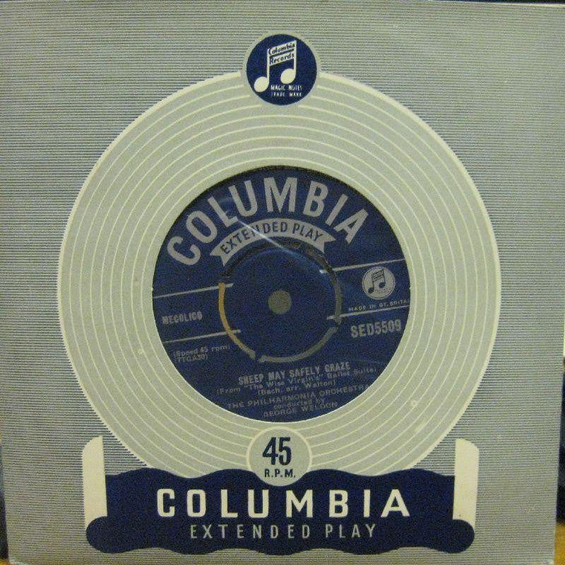 Haydn/Bach-Toy Symphony/Sheep May Safely Graze-Columbia-7" Vinyl