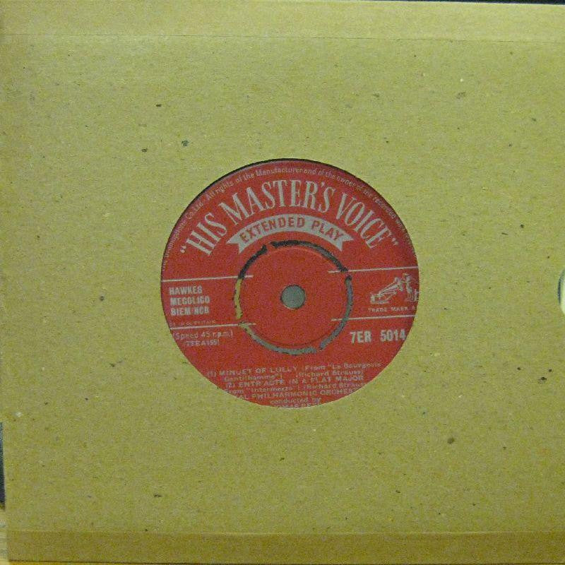 Strauss-Love Scene/Minuet Of Lully-HMV-7" Vinyl