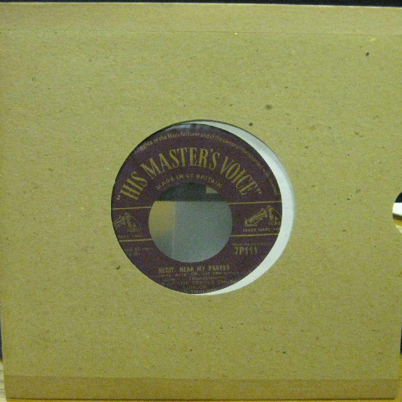 Mendelssohn/Choir of The Temple Church-Recital Hear My Prayer-HMV-7" Vinyl