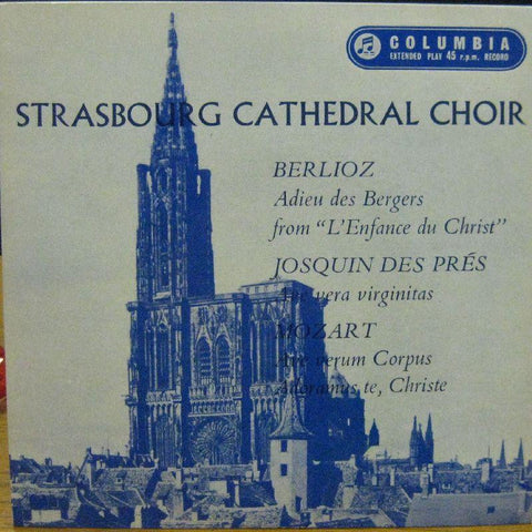 Strasbourg Catherdal Choir-Choir Of Strasbourg Catherdal-Columbia-7" Vinyl