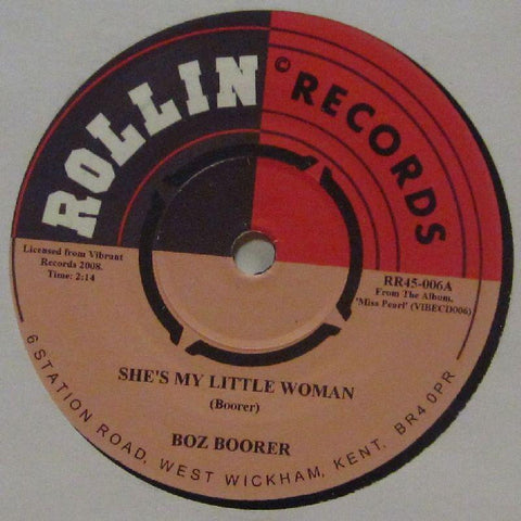 Boz Boorer-She's My Little Woman-Rollin-7" Vinyl