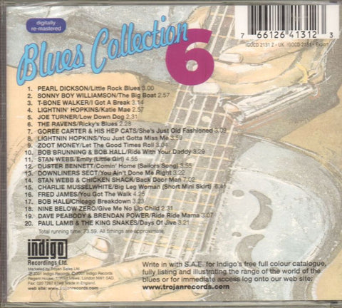 Blues Collection 6-Indigo-CD Album-New