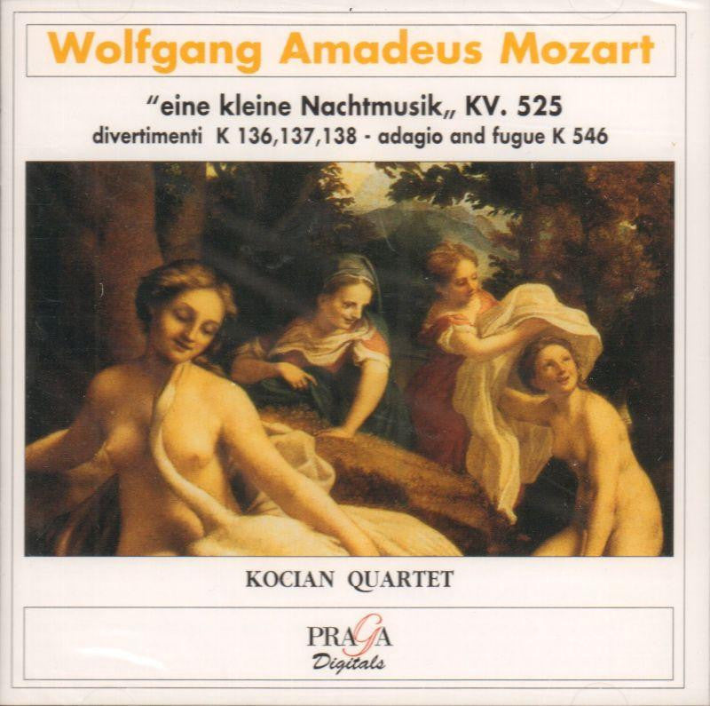 Mozart-Eine Kleine Nachtmusik Kocian Quartet-Praga Digital-CD Album