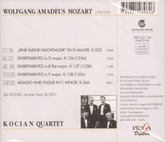 Eine Kleine Nachtmusik Kocian Quartet-Praga Digital-CD Album-New & Sealed
