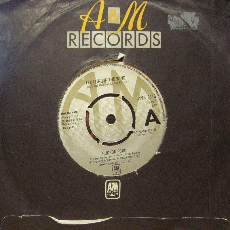 Hudson Ford-Floating In The Wind-A & M-7" Vinyl