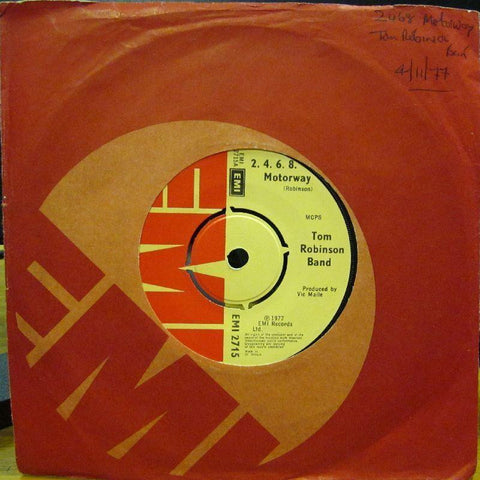 Tom Robinson Band-2.4.6.8 Motorway-EMI-7" Vinyl