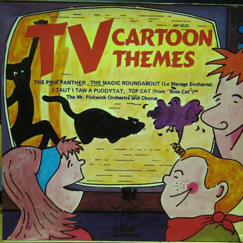 The Pickwick Orchestra-TV Cartoon Themes-Pickwick-7" Vinyl
