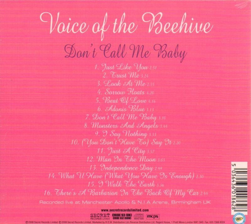 Don't Call Me Baby-CD Album-New & Sealed