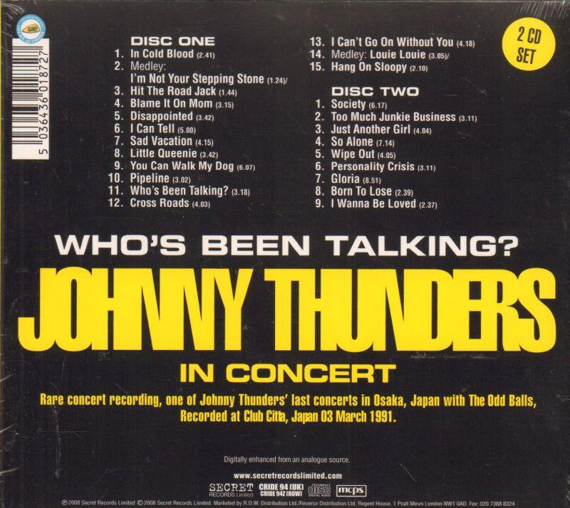 Who's Been Talking?-2CD Album-New & Sealed