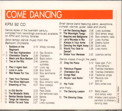 KPM Come Dancing-CD Album-New