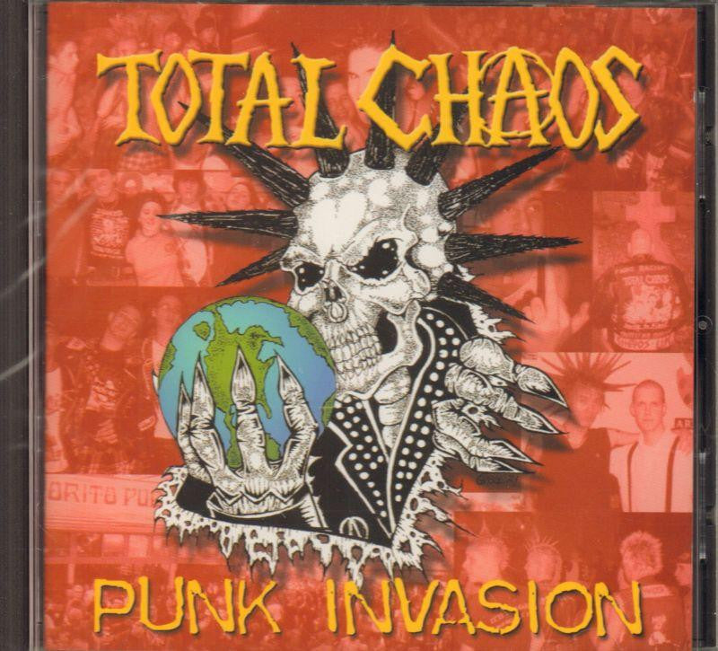 Total Chaos-Punk Invasion-Dreamcatcher-CD Album-New & Sealed