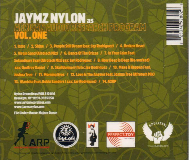 African Audio Research Program Vol. One-Nylon-CD Album-New & Sealed