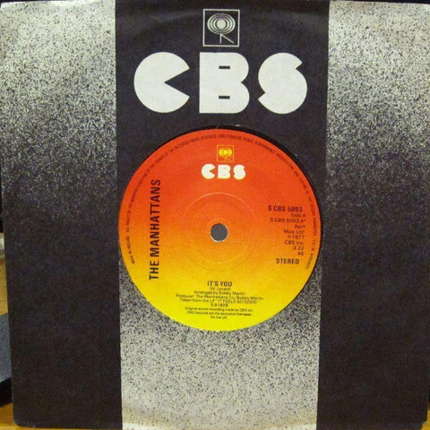 The Manhattans-It's You-CBS-7" Vinyl