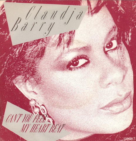 Claudja Barry-Can't You Feel My Heart Beat-Epic-7" Vinyl P/S