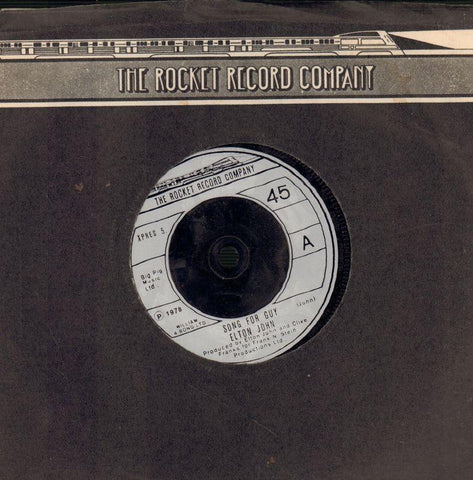 Elton John-Song For Guy-Rocket Record-7" Vinyl