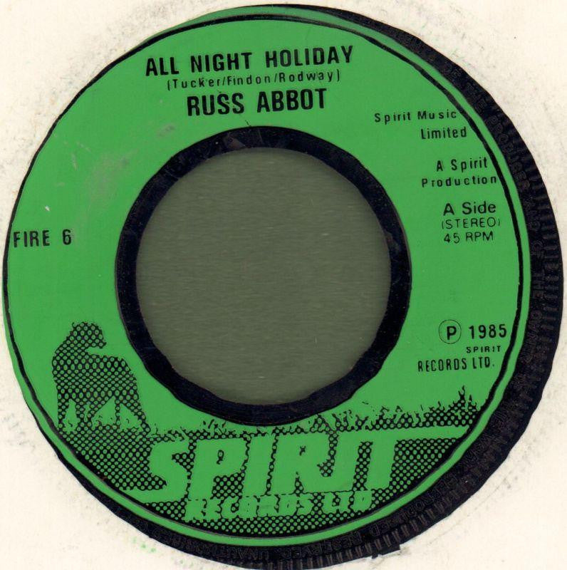 Russ Abbot-All Night Holiday-Spirit-7" Vinyl