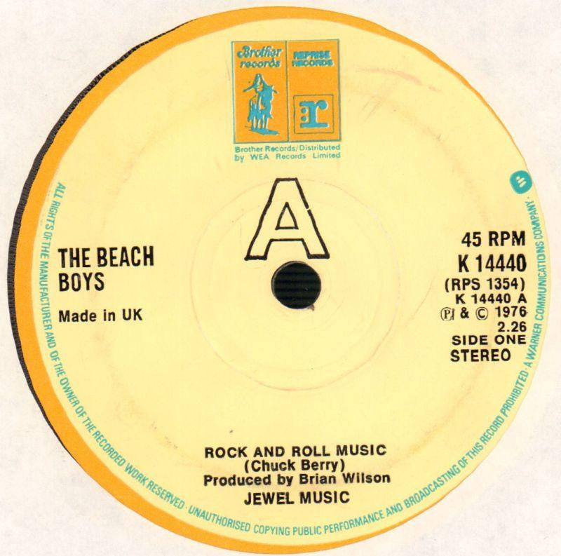 The Beach Boys-Rock And Roll Music-Reprise-7" Vinyl