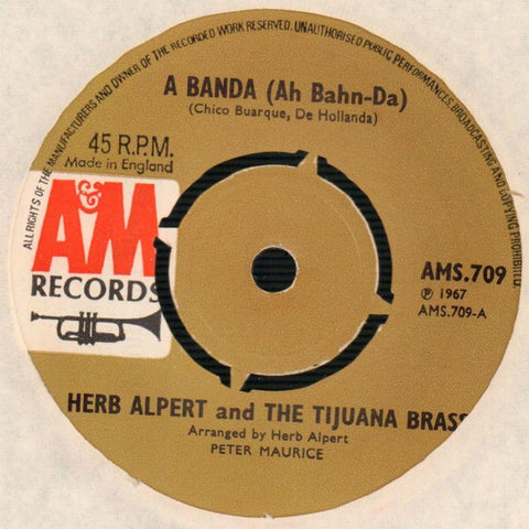 Herb Alpert-A Banda / Miss Frenchy Brown-A&M-7" Vinyl