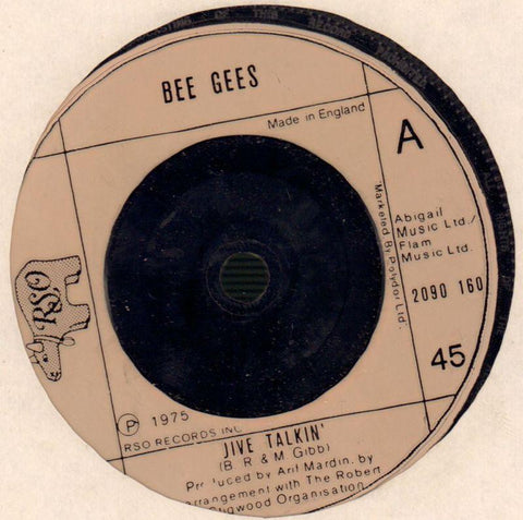 Bee Gees-Jive Talkin / Wind Of Change-RSO-7" Vinyl
