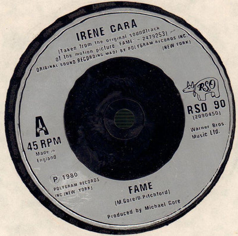 Irene Cara-Fame / Never Alone-RSO-7" Vinyl