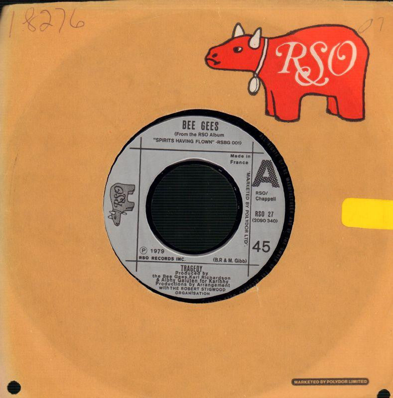 Bee Gees-Tragedy-RSO-7" Vinyl