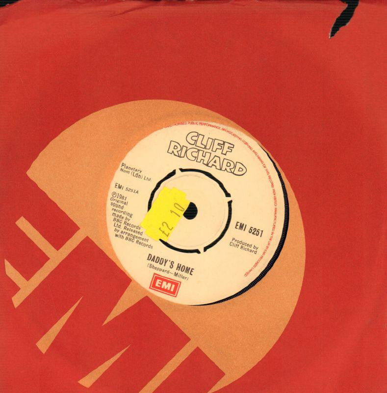 Cliff Richard-Daddy's Home-EMI-7" Vinyl