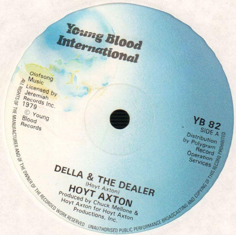 Hoyt Axton-Della & The Dealer-Young Blood-7" Vinyl