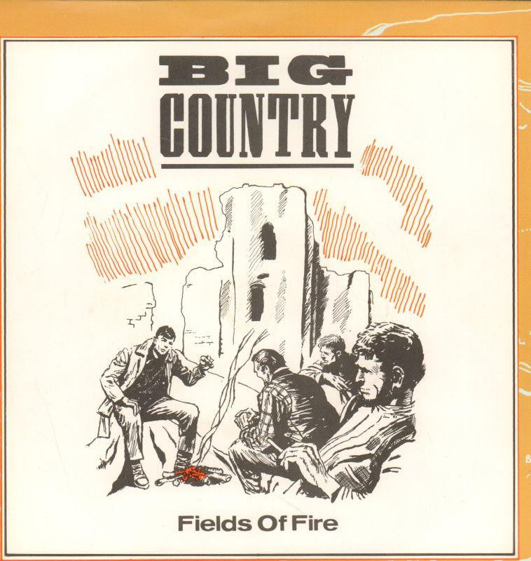 Big Country-Fields Of Fire-Mercury-7" Vinyl P/S