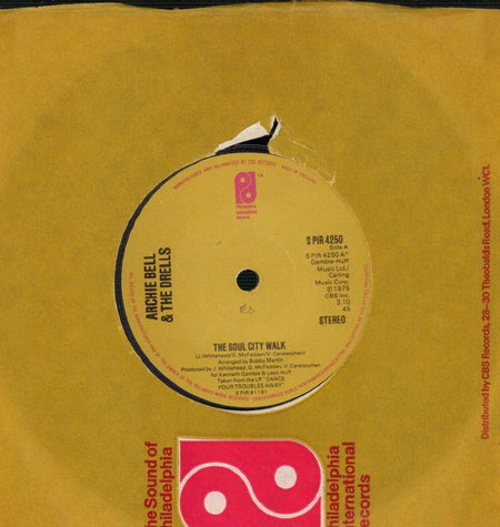 Archie Bell and The Drells-Let's Groove-Philadelphia-7" Vinyl
