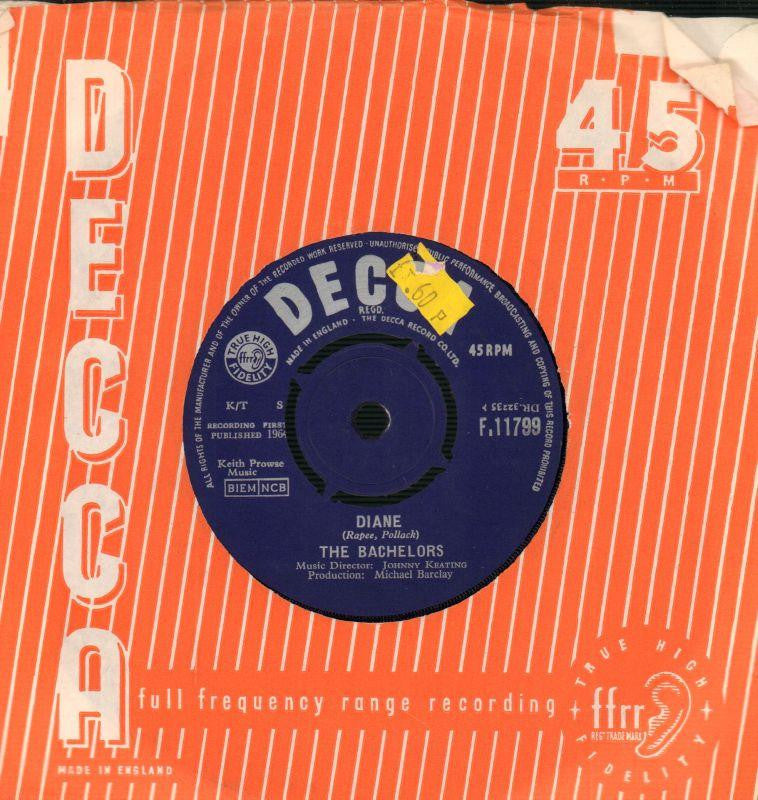 The Bachelors-Diane-Decca-7" Vinyl