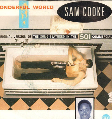 Sam Cooke-Wonderful World-RCA-7" Vinyl P/S